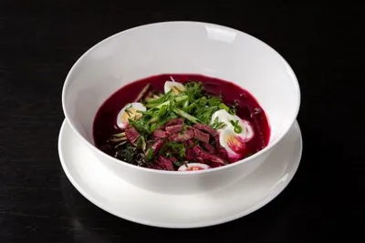 Свекольник с пастрами