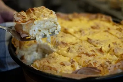 Ленивая ачма из лаваша