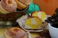 Тыквенно-сырные булочки