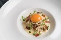 Карбонара из кальмара