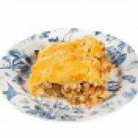 Яблочно-сырный коблер