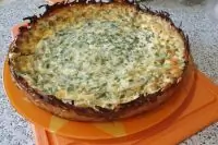 Пирог на картофельной основе