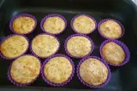 Пряные кексы с овощами