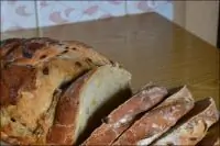 Луковый хлеб на кефире