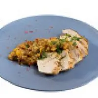 Индейка с чатни из хурмы и груши