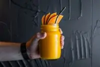 Тыквенный смузи с семенами льна