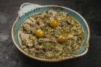 Чакапули с зеленью