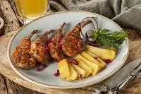 Корейка барашка в аджике