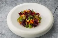 Винегрет с бобами эдамамэ