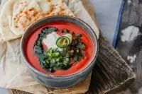 Томатный гаспачо с халапеньо