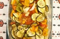 Запеченные в духовке овощи