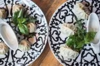 Манты с телятиной