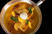 Креп-сюзетт с мороженым