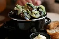 Бельгийские мидии в белом вине