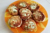 Сырники с сыром и зеленью