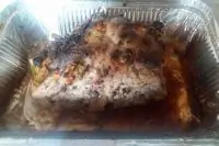 Свинина, запеченная в апельсиновом маринаде