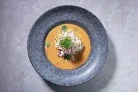 Окрошка с копченой уткой