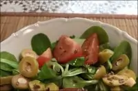 Легкий салат корн