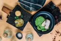 Стейки из малоглазого макруруса с гарниром