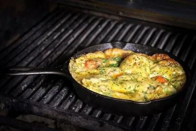 Омлет с овощами