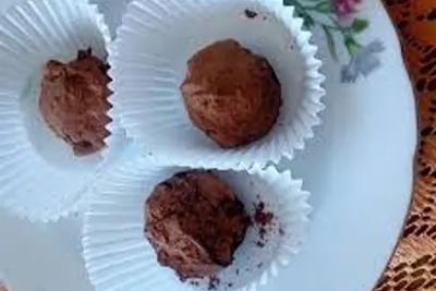 Шоколадные трюфели c ликером