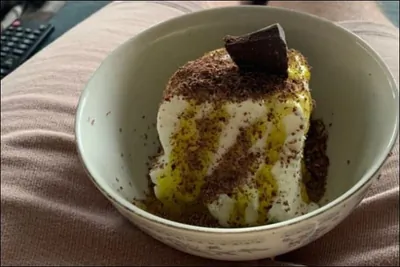 Мороженое с ликером