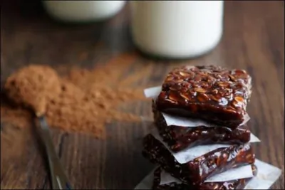 Шоколадное печенье без выпекания