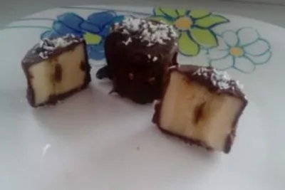 Бананы в шоколаде c ликером