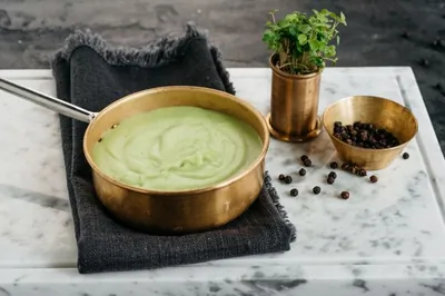 Картофельное пюре с васаби