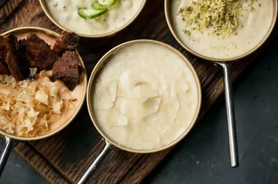 Картофельное пюре с пармезаном