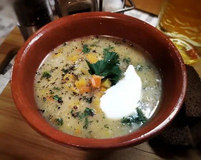 Огуречный суп по-польски