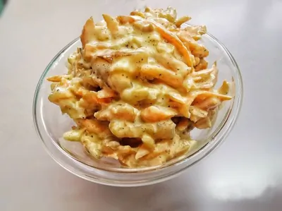 Салат из моркови с грецким орехом