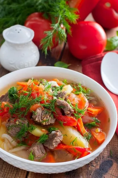 Хашлама из говядины