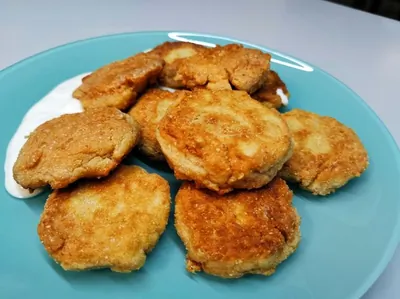 Творожные пирожки из овсяной муки