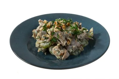 Салат с шампиньонами