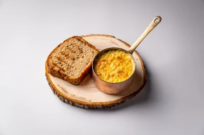 Жюльен с белыми грибами и языком