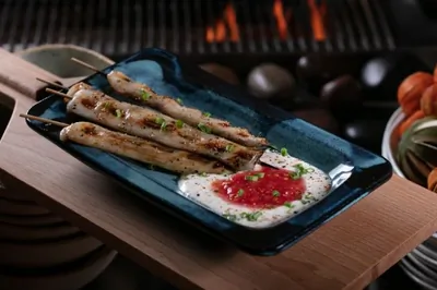 Кальмар с томатной сальсой