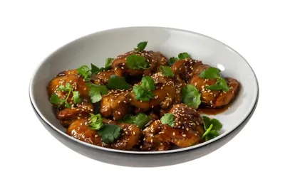 Куриные бедра в азиатской глазури