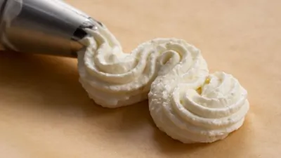 Творожный крем со сметаной