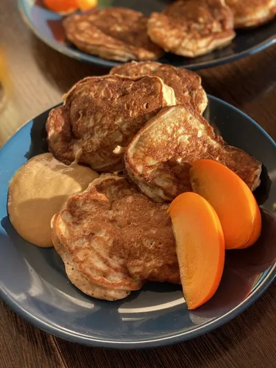 Банановые оладьи на кокосовом молоке