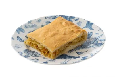 Постный пирог с капустой