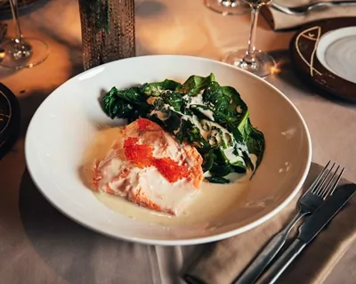 Форель в соли