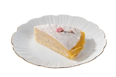 Блинный торт с сакурой