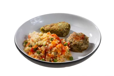 Булгур с овощами