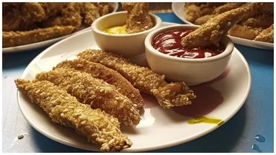 Палочки из куриного филе в духовке