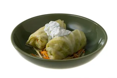 Голубцы с тилапией в духовке