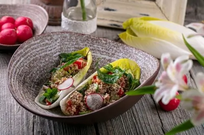 Панцанелла с кускусом