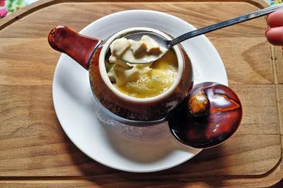 Жюльен из белых грибов