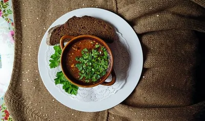 Суп харчо с лосятиной