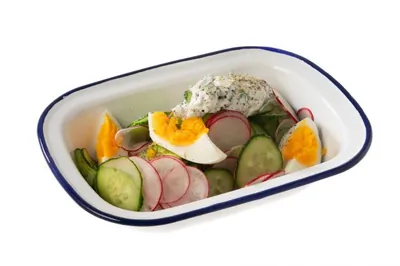 Салат с редиской